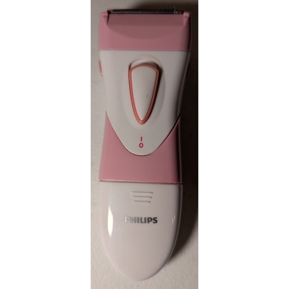 Philips Women's Electric Shaver HP6306 Pink Cordless Razor Unused w/ Batteries